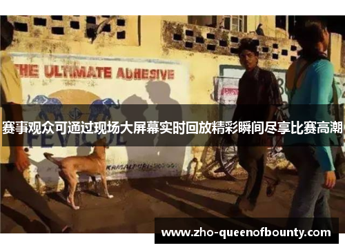 赛事观众可通过现场大屏幕实时回放精彩瞬间尽享比赛高潮
